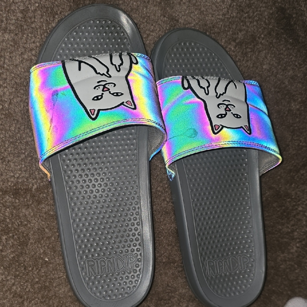 Ripndip Iridescent Cat Slides